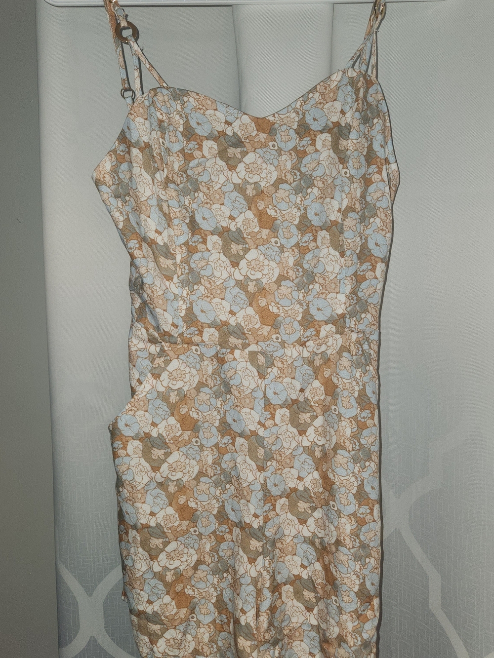 Guess Strapless Floral Dress size small